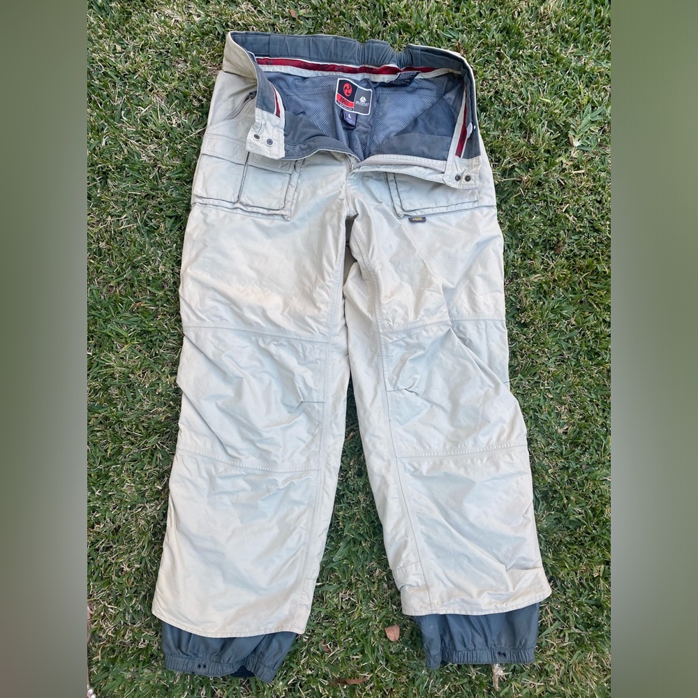 BURTON RONIN mens snowboarding pant mesh lined flexible waist strap